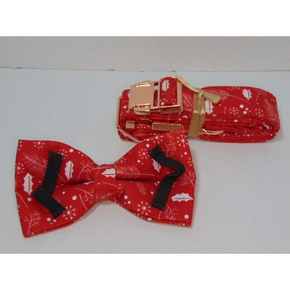 Lionheart glory Christmas Dog Collars, Soft Bowtie Dog Collar, Large Adjustable - Picture 5 of 9